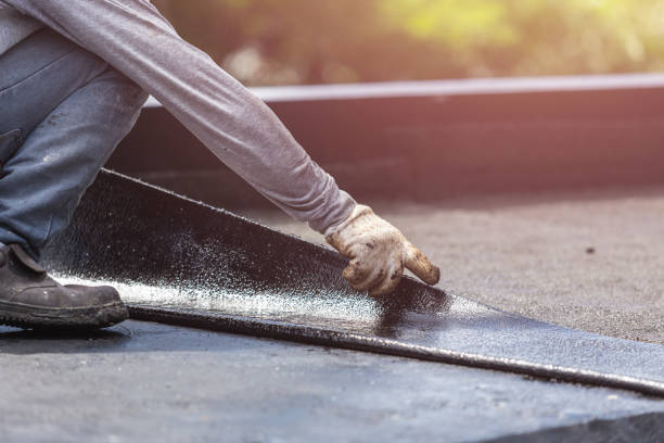 Professional Waterproofing technician working in Conyers, GA